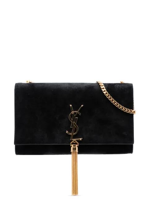 2016 Medium Suede Monogram Kate Tassel crossbody bag by SAINT LAURENT 