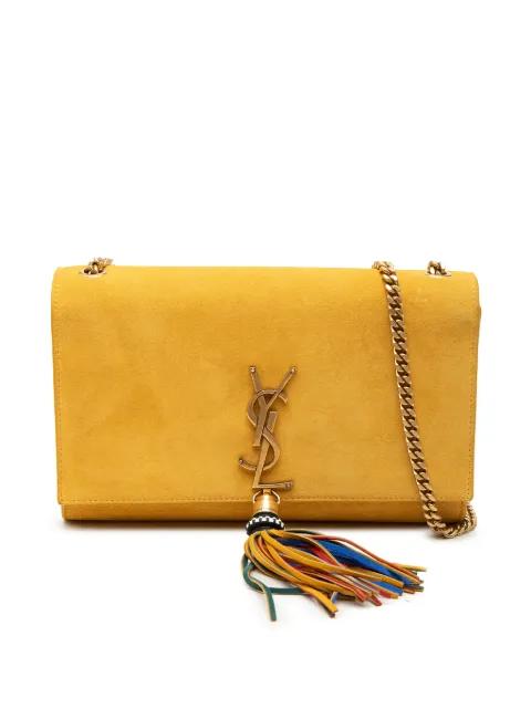 2017 Medium Suede Monogram Kate Tassel crossbody bag by SAINT LAURENT 