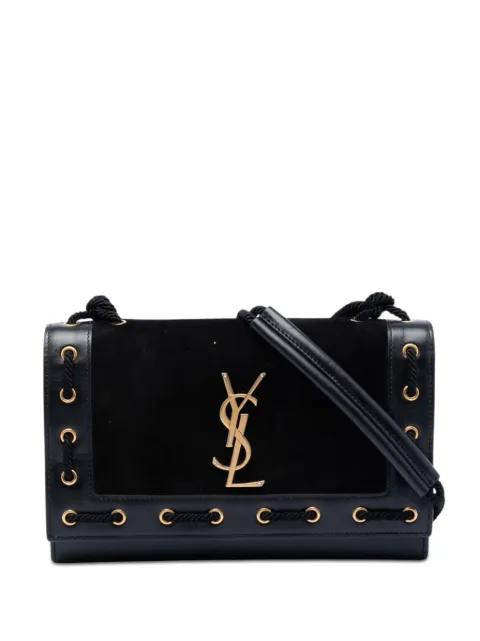 2017 Medium Suede Rope Stitch Kate crossbody bag by SAINT LAURENT 