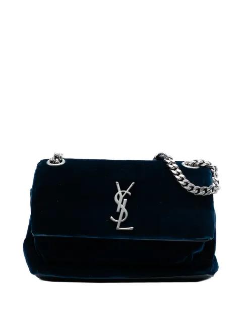 2017 Small Velvet Monogram West Hollywood crossbody bag by SAINT LAURENT 