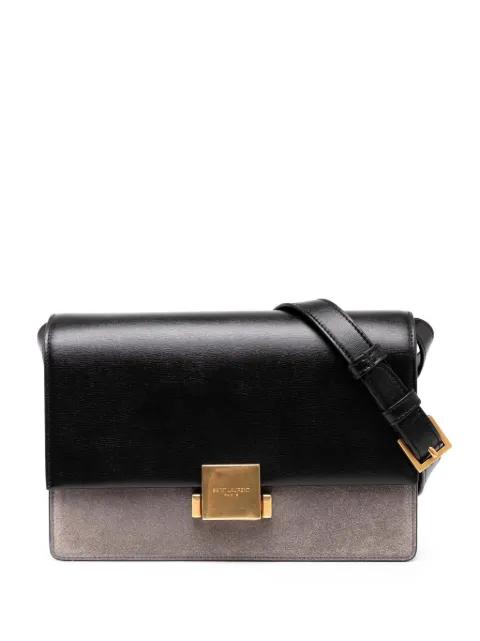 2018 Medium Calfskin and Suede Bellechasse Bag crossbody bag by SAINT LAURENT 
