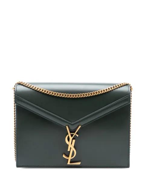 2018 Smooth Calfskin Monogram Cassandra Clasp Bag shoulder bag by SAINT LAURENT 