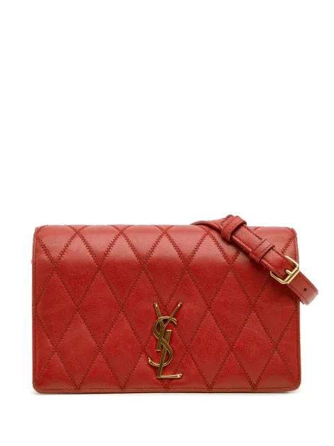 2019 Diamond Quilted Lambskin Angie Chain Bag crossbody bag by SAINT LAURENT 