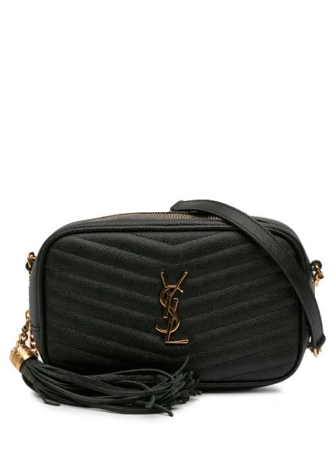 2019 Mini Grain de Poudre Monogram Lou Camera Bag crossbody bag by SAINT LAURENT 