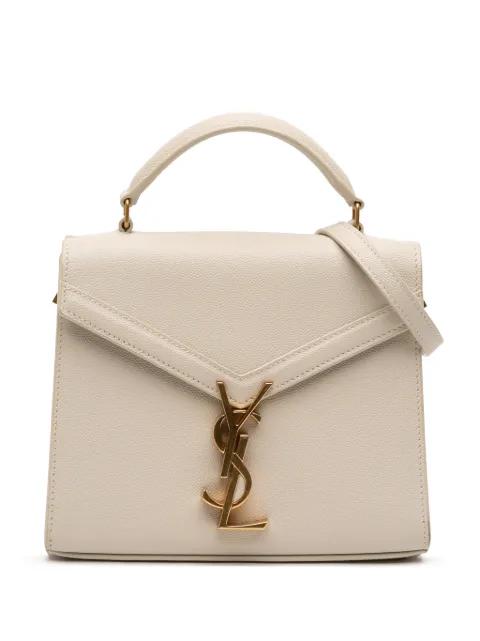 2020 Mini Grain de Poudre Monogram Cassandra Top Handle Bag satchel by SAINT LAURENT 