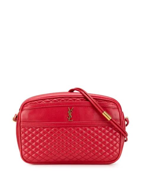 2020 Quilted Lambskin Victoire Camera Bag crossbody bag by SAINT LAURENT 