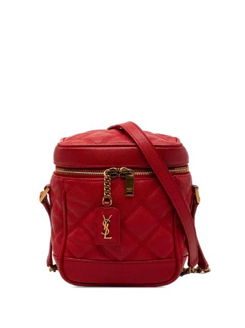2021 Grain de Poudre Quilted 80s vanity bag by SAINT LAURENT 