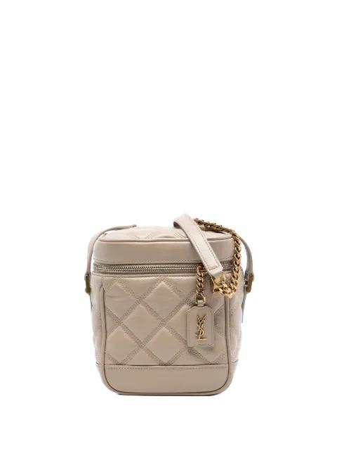 2021 Grain de Poudre Quilted 80s vanity bag by SAINT LAURENT 