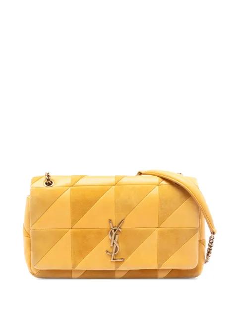 2021 Medium Lambskin and Suede Patchwork Jamie shoulder bag by SAINT LAURENT 
