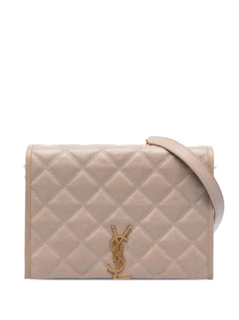 2021 Mini Quilted Lambskin Becky Chain shoulder bag by SAINT LAURENT 