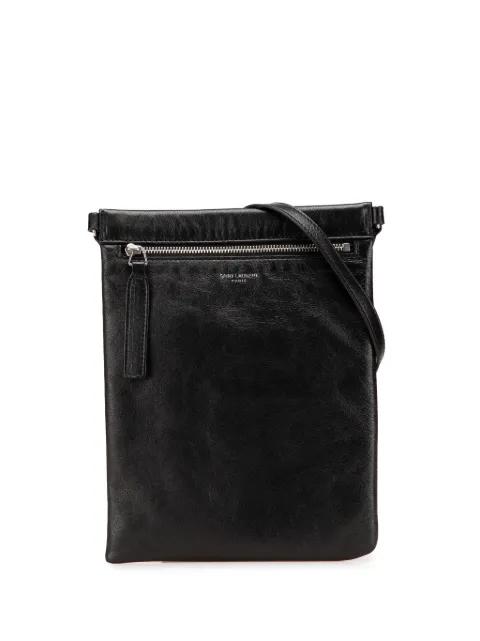 2022 Antiqued Lambskin Sid Flat crossbody bag by SAINT LAURENT 