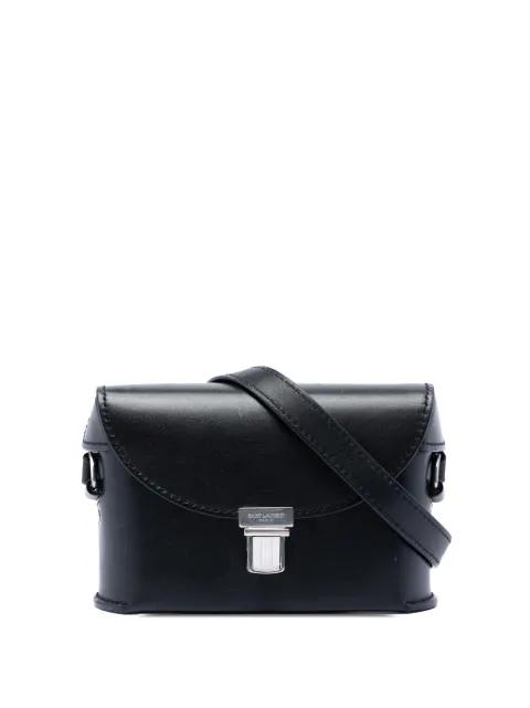2022 Leather Tuc Box crossbody bag by SAINT LAURENT 