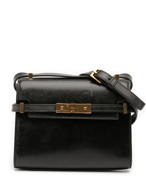 2023 Mini Box Calfskin Manhattan shoulder bag by SAINT LAURENT 