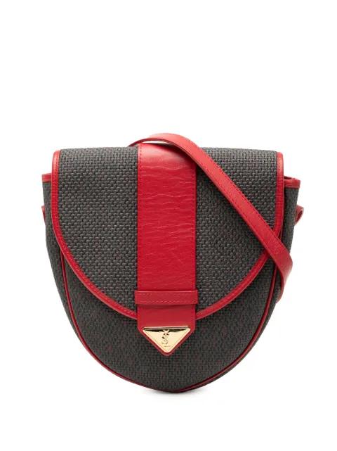 20th Century Coated Canvas crossbody bag by SAINT LAURENT 