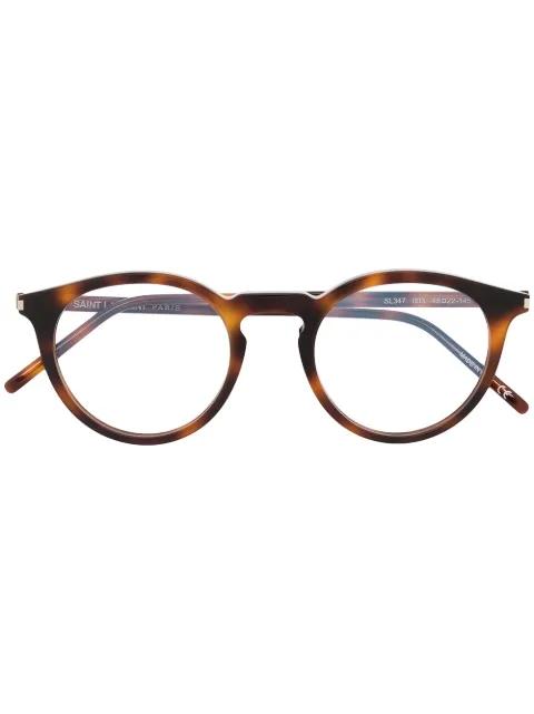 347 round-frame glasses by SAINT LAURENT
