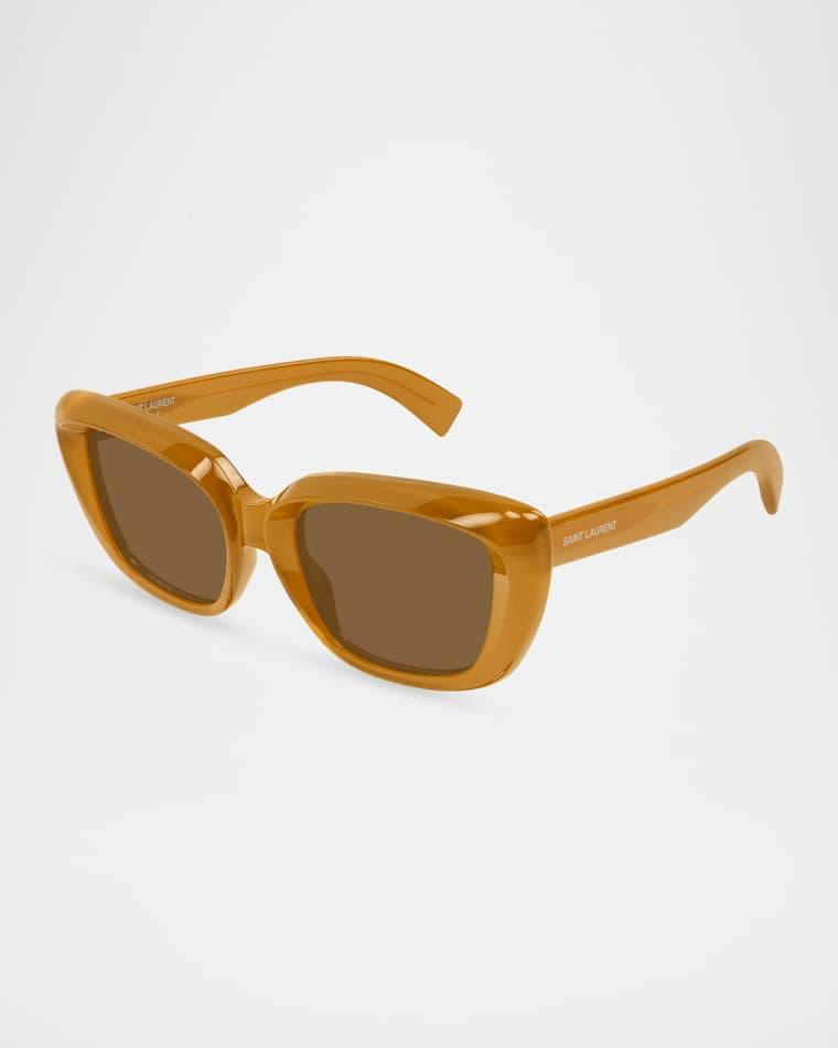 53mm Acetate Square Sunglasses by SAINT LAURENT