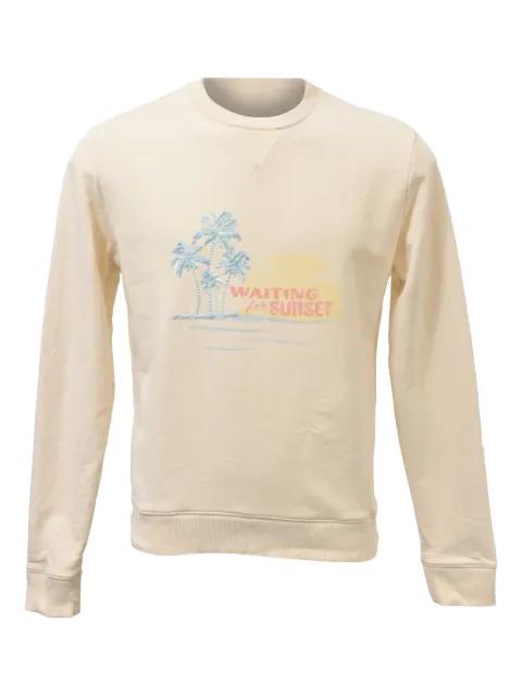 630mm graphic-print sweatshirt by SAINT LAURENT 
