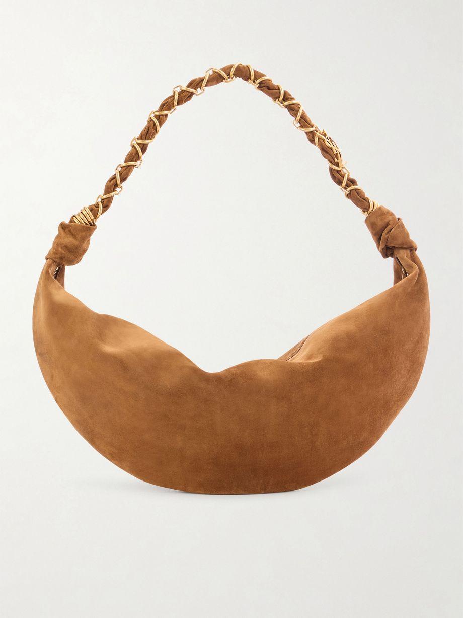 Amalia small suede shoulder bag by SAINT LAURENT