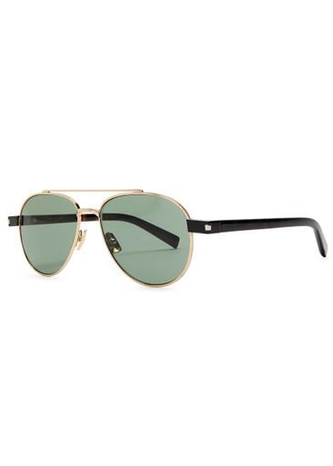 Aviator-style sunglasses by SAINT LAURENT