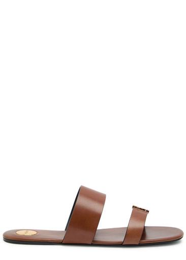 Babylone leather sandals by SAINT LAURENT