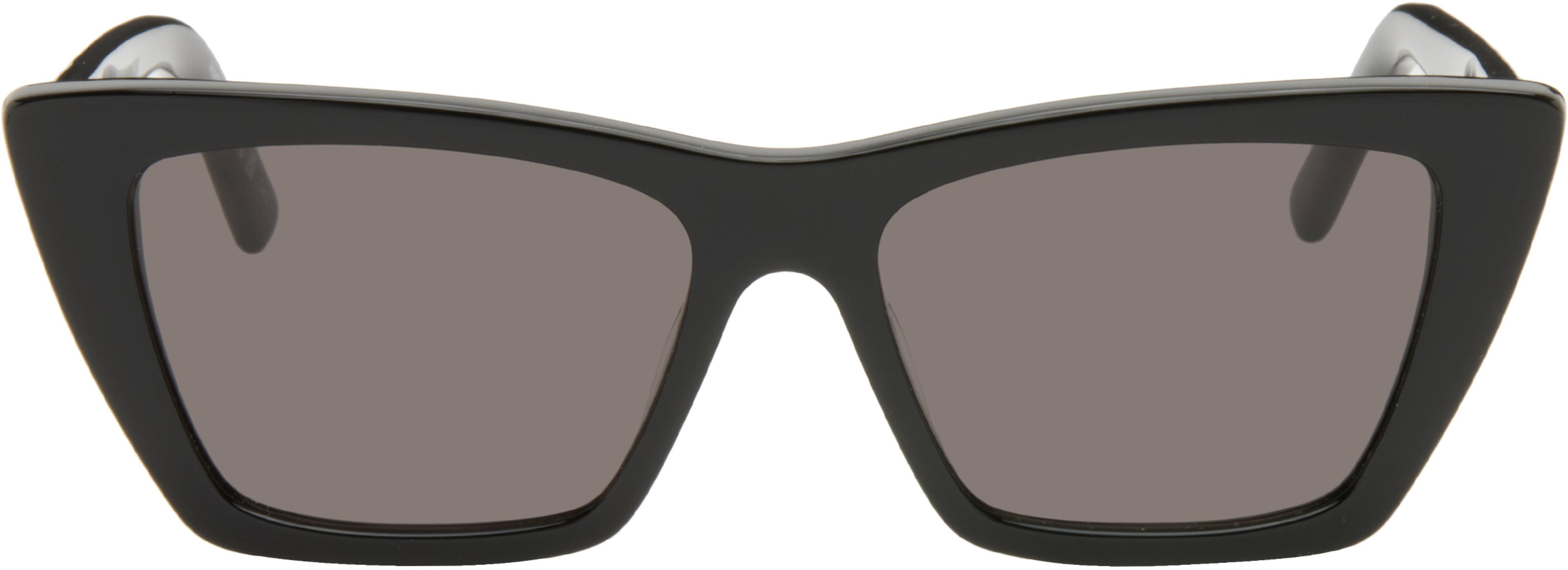 Black SL 276 Mica Sunglasses by SAINT LAURENT