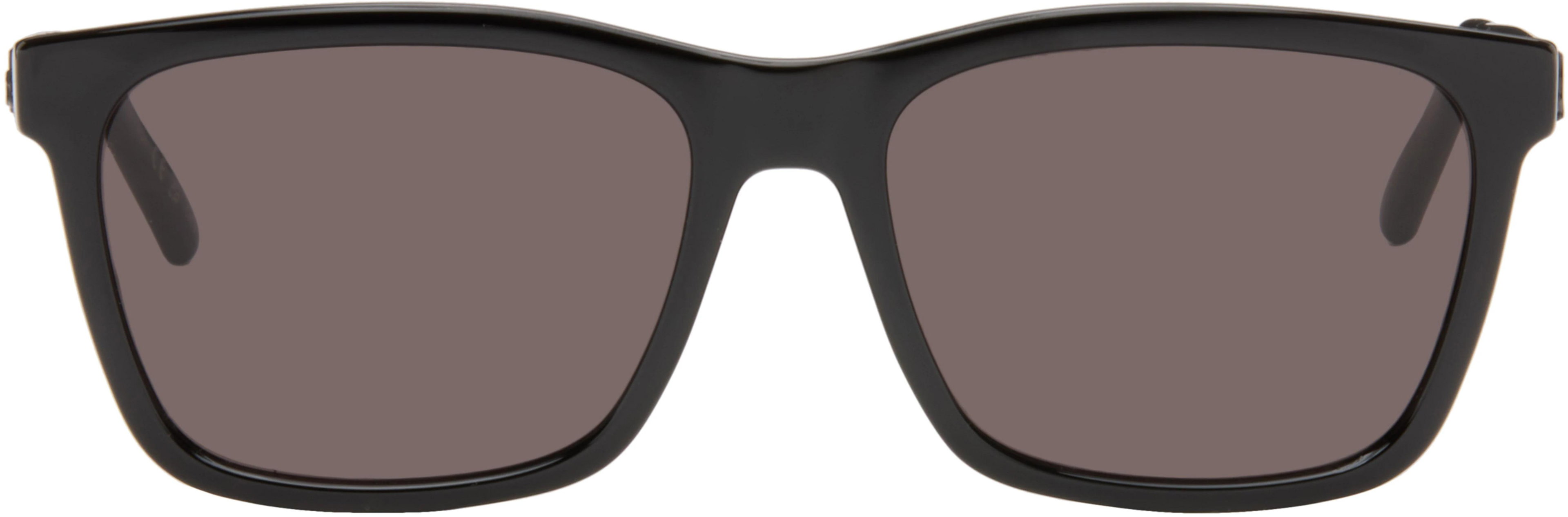 Black SL 318 Sunglasses by SAINT LAURENT