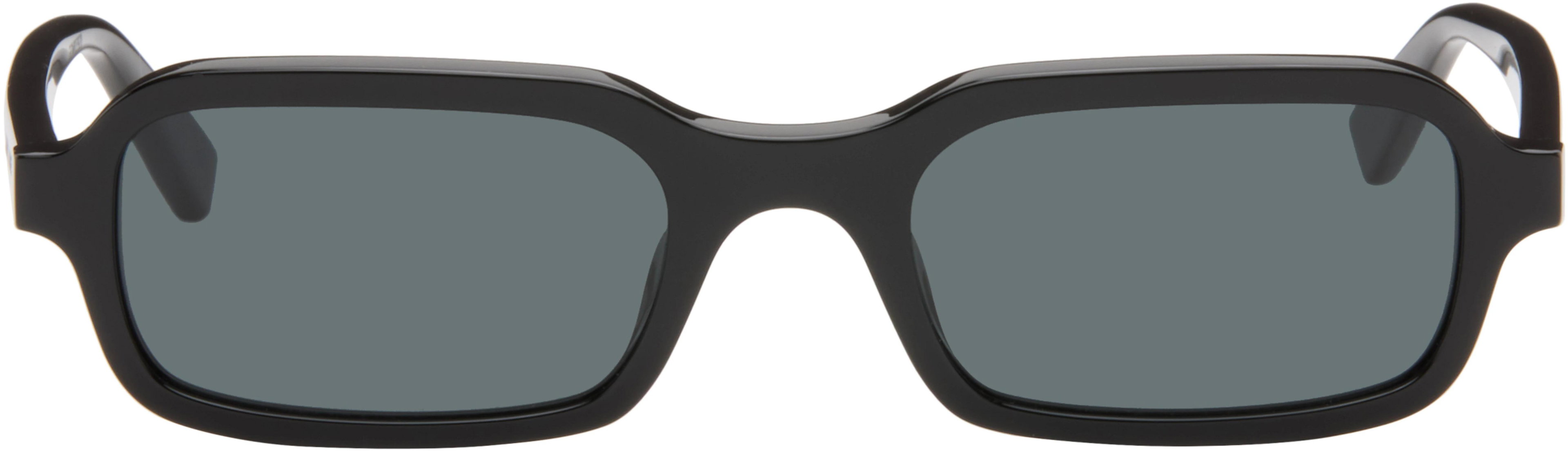 Black SL 908 Sunglasses by SAINT LAURENT