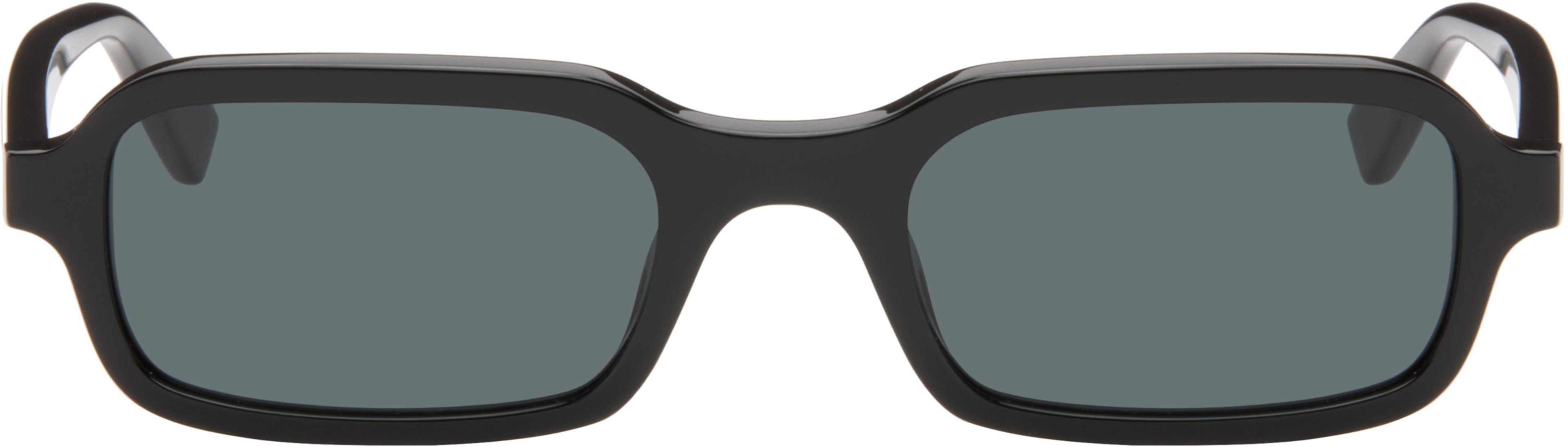 Black SL 908 Sunglasses by SAINT LAURENT