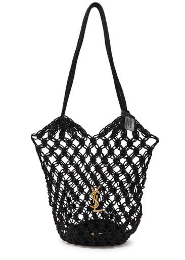 Bo large knit hobo bag by SAINT LAURENT