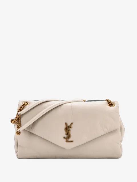 Calypso Flap Bag Leather Large crossbody bag by SAINT LAURENT 
