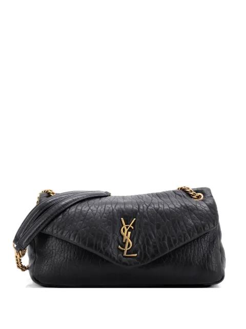 Calypso Flap Bag Leather Medium crossbody bag by SAINT LAURENT 