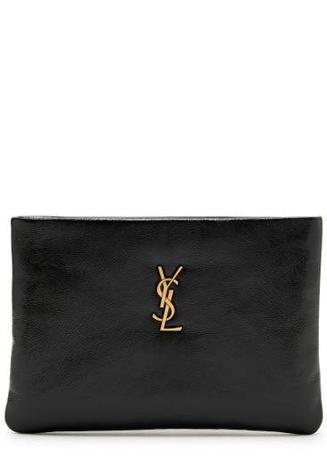Calypso small patent leather pouch by SAINT LAURENT