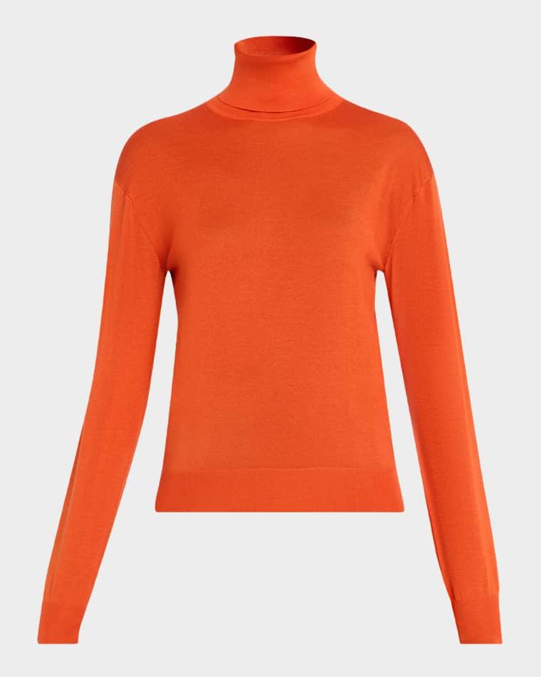 Cashmere-Silk Turtleneck Sweater by SAINT LAURENT