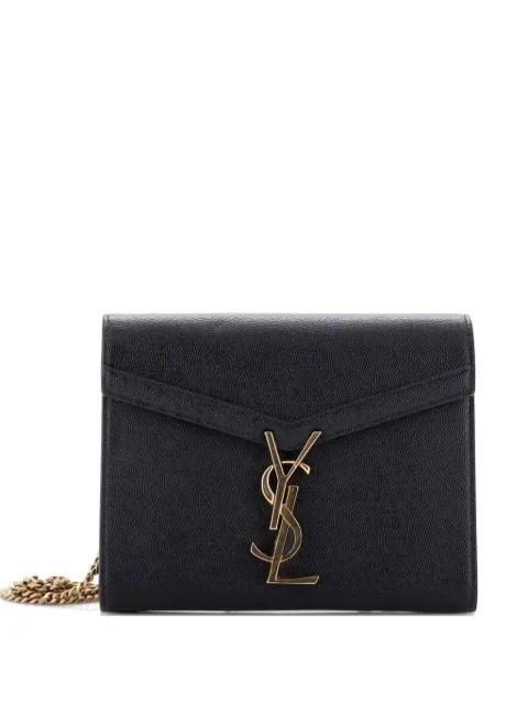 Cassandra Chain Wallet Leather Mini crossbody bag by SAINT LAURENT 