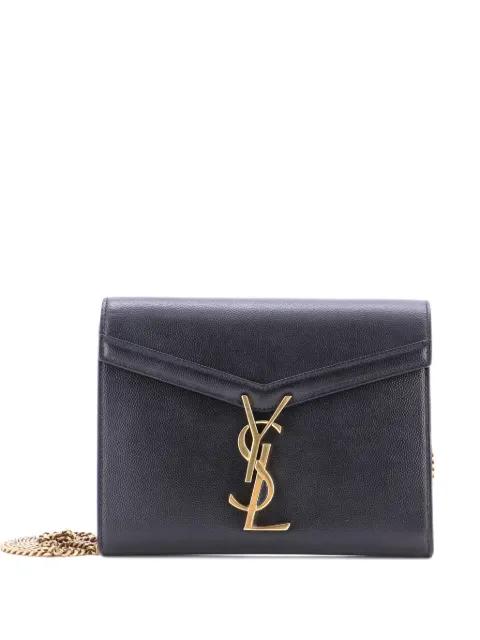Cassandra Chain Wallet Leather Mini crossbody bag by SAINT LAURENT 