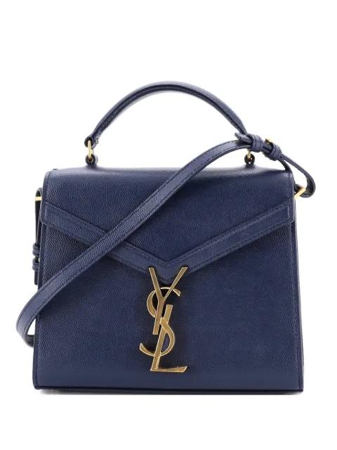 Cassandra Top Handle Bag Leather Mini shoulder bag by SAINT LAURENT 