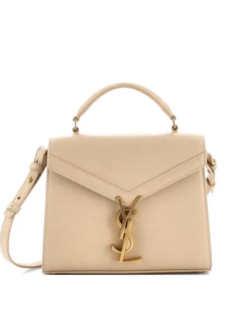 Cassandra Top Handle Bag Leather Mini shoulder bag by SAINT LAURENT 