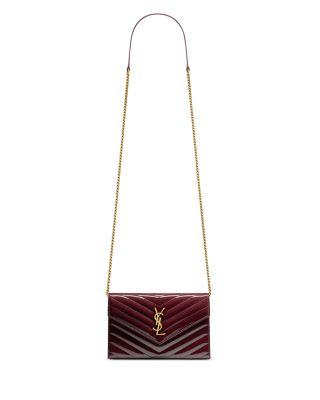 Cassandre Envelope Chain Wallet by SAINT LAURENT