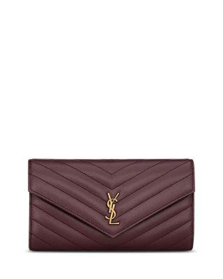 Cassandre Large Flap Wallet by SAINT LAURENT