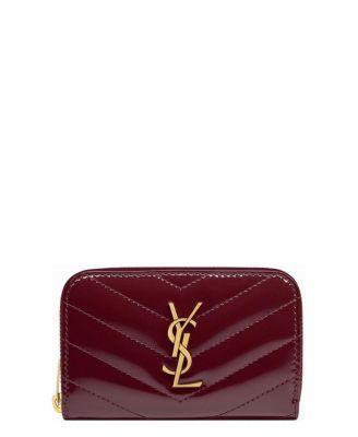 Cassandre MatelassÃ£Â© Wallet by SAINT LAURENT