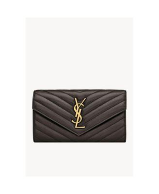 Cassandre Matelasse Large Flap Wallet by SAINT LAURENT