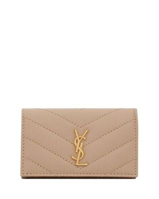 Cassandre Slim Key Case by SAINT LAURENT