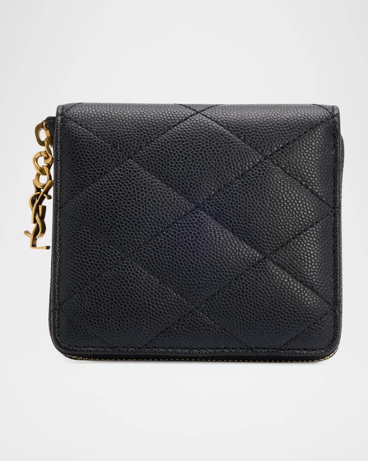 Cassandre YSL Quilted Leather Wallet by SAINT LAURENT