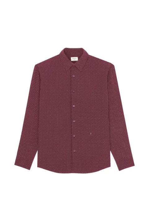 Cassandre buttoned dotted shirt by SAINT LAURENT