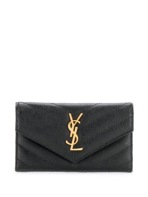 Cassandre compact wallet by SAINT LAURENT