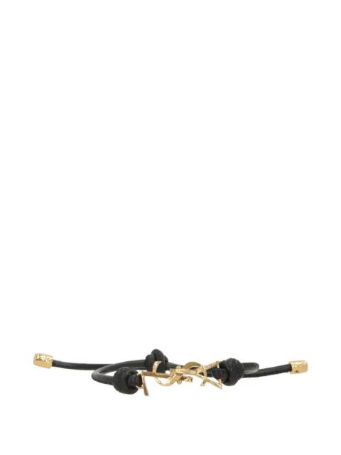 Cassandre cord bracelet by SAINT LAURENT
