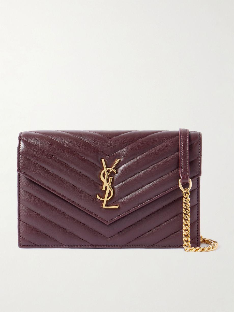Cassandre matelassé leather shoulder bag by SAINT LAURENT