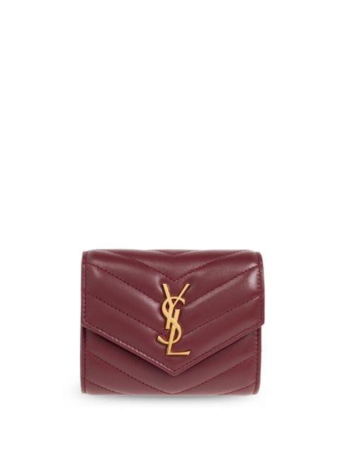 Cassandre matelassé wallet by SAINT LAURENT