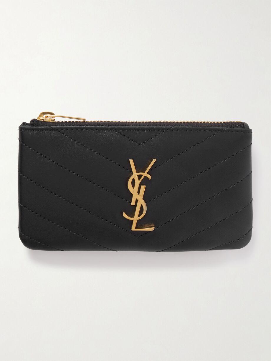 Cassandre quilted leather wallet by SAINT LAURENT