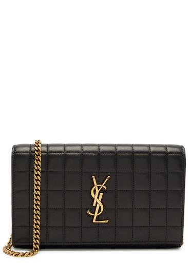 Cassandre quilted leather wallet-on-chain by SAINT LAURENT